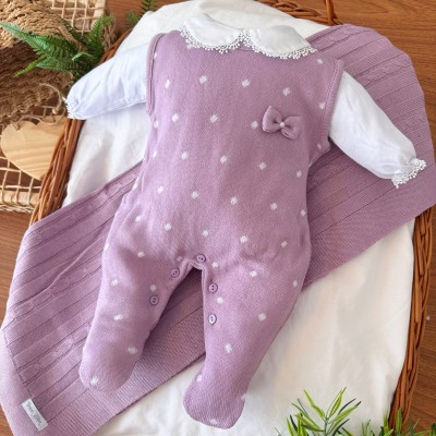  Saída de Maternidade Maria Alice Salopete - Lilás